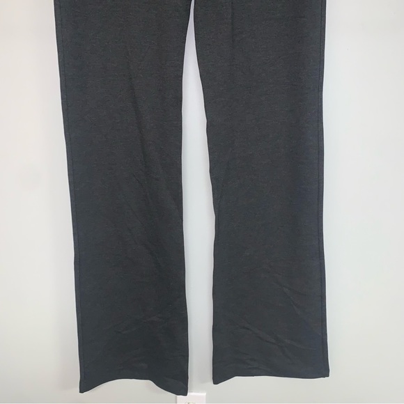 Betabrand Boot-Cut Classic Dress Pant Yoga  Pant Charcoal‎ Grey Size Large Long - Picture 7 of 10